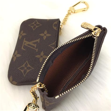 authentic louis vuitton coin pouch keychain|louis vuitton key case wallet.